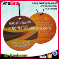 Wholesale craft absorbent hanging car air fresheners